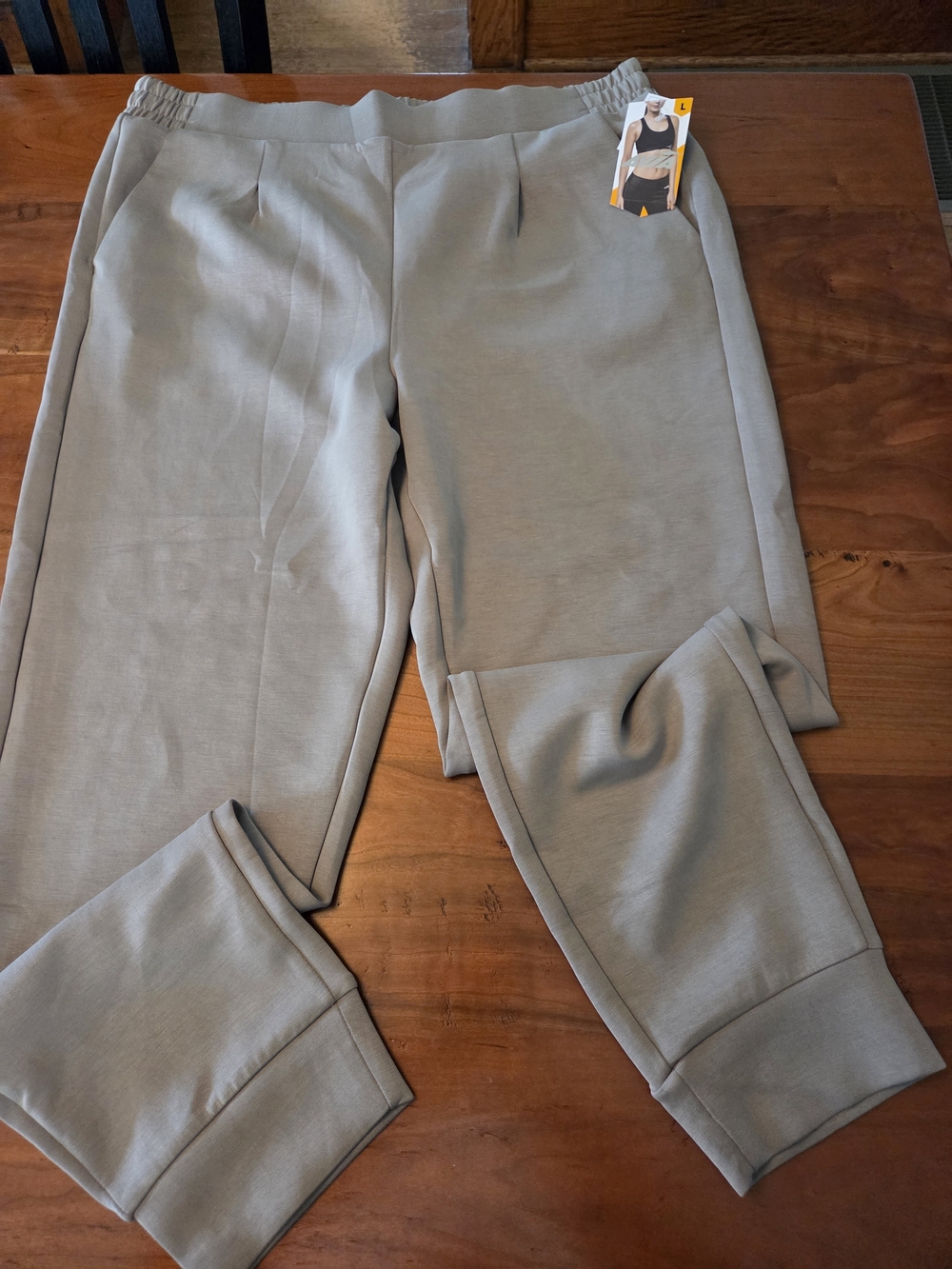 Avia Scuba Pleat Pants Grey Fog Color